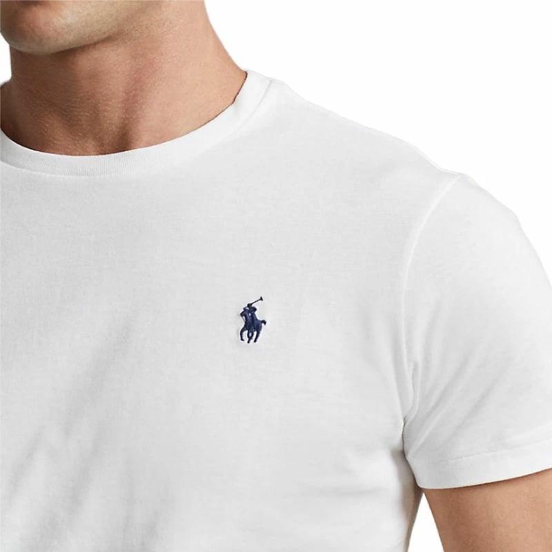 Maicë Polo Ralph Lauren për Meshkuj, e bardhë