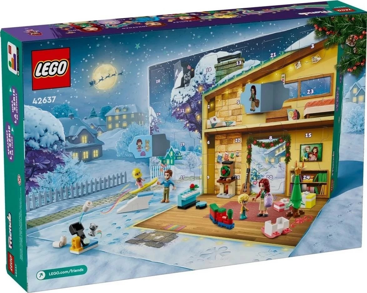 Kalendar advent LEGO Friends 42637, 272 pjesë