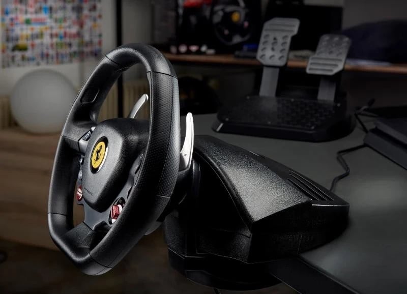 Timoni Thrustmaster T80 FERRARI 488 GTB EDITION, për PS4 dhe PC