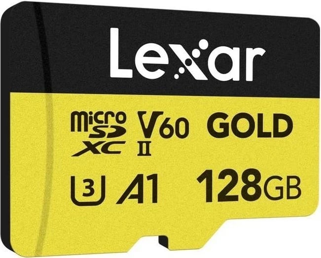 Kartelë Lexar 128GB microSDXC Professional GOLD UHS-II