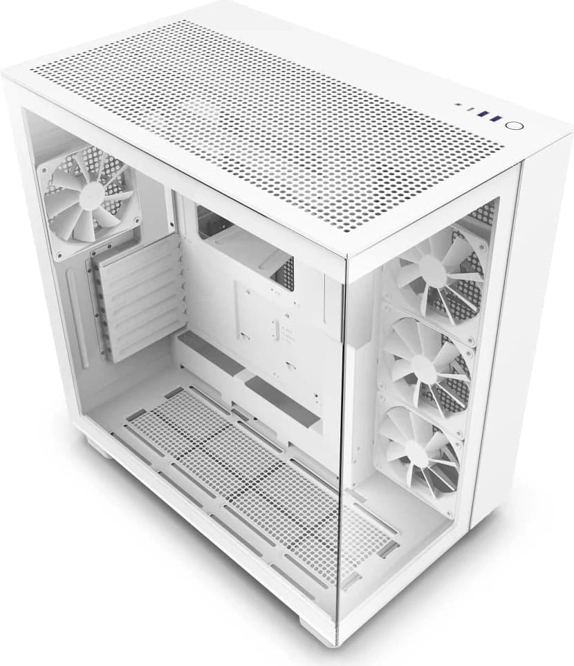 Kasë kompjuteri NZXT H9 Flow (CM-H91FW-01) - e bardhë