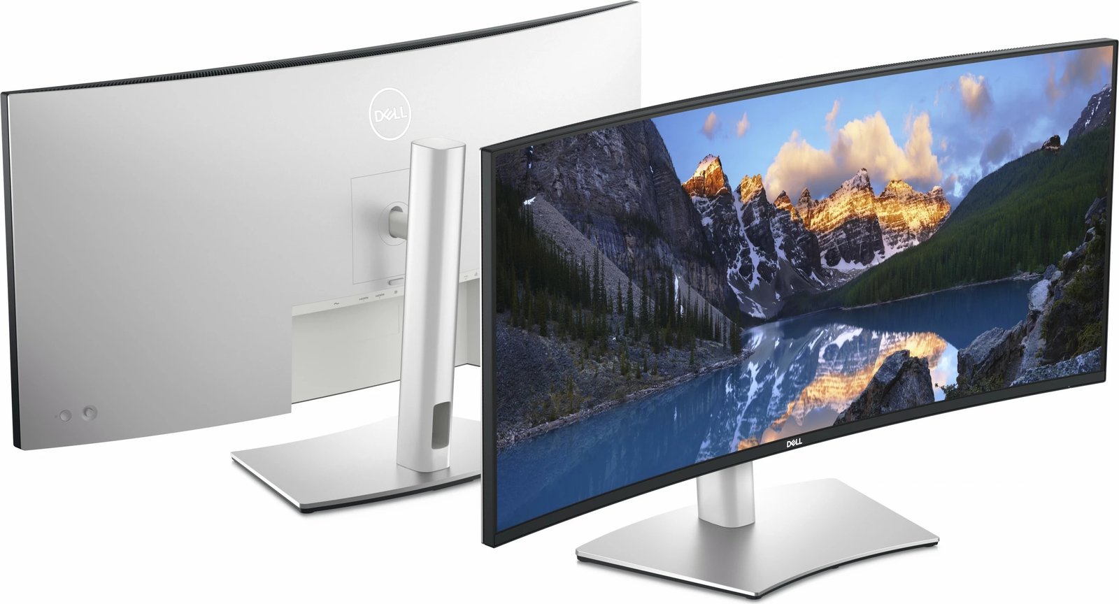 Monitor DELL UltraSharp U3824DW, 37.5", 3840 x 1600, Wide Quad HD+, LCD, i zi, argjendtë