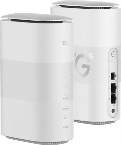 Router ZTE MC888D 5G, Wi-Fi 6, i bardhë