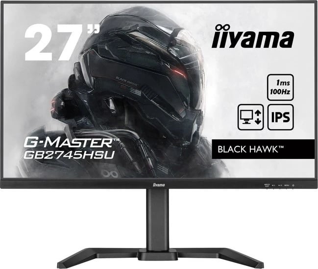 Monitor për Lojëra iiyama G-Master GB2745HSU-B1, IPS, Full HD, 27 inç, zi