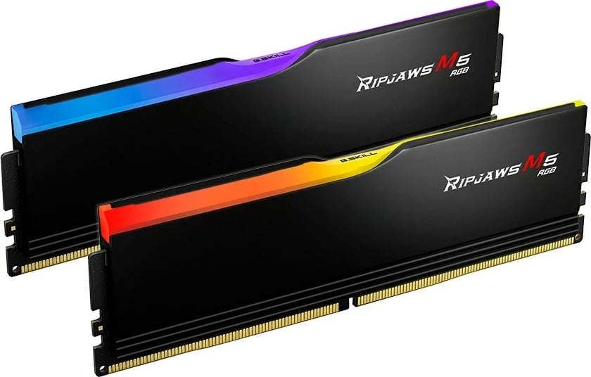 RAM Memorje G.SKILL Ripjaws M5 RGB F5-6000J3040F16GX2-RM5RK, 32 GB, 2 x 16 GB, DDR5, 6000 MHz