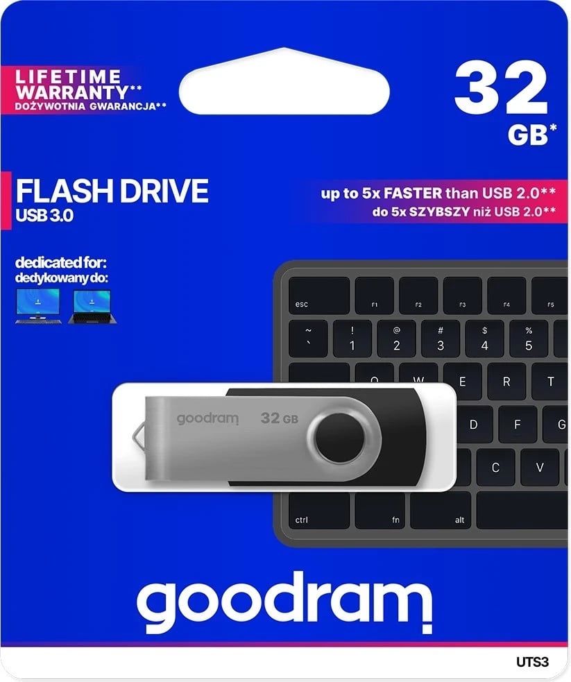 USB GOODRAM, UTS3, 32GB 