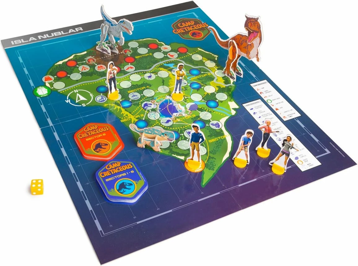 Jurassic World Camp Cretaceous Board Game