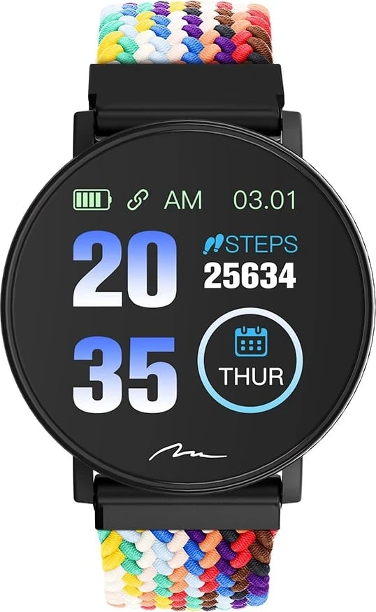 Smartwatch Media-Tech Smartband ACTIVEBAND, 1.3",  e zezë