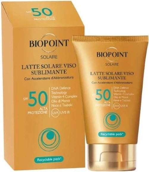 Krem për fytyrë Biopoint Solaire 50 SPF, 50 ml