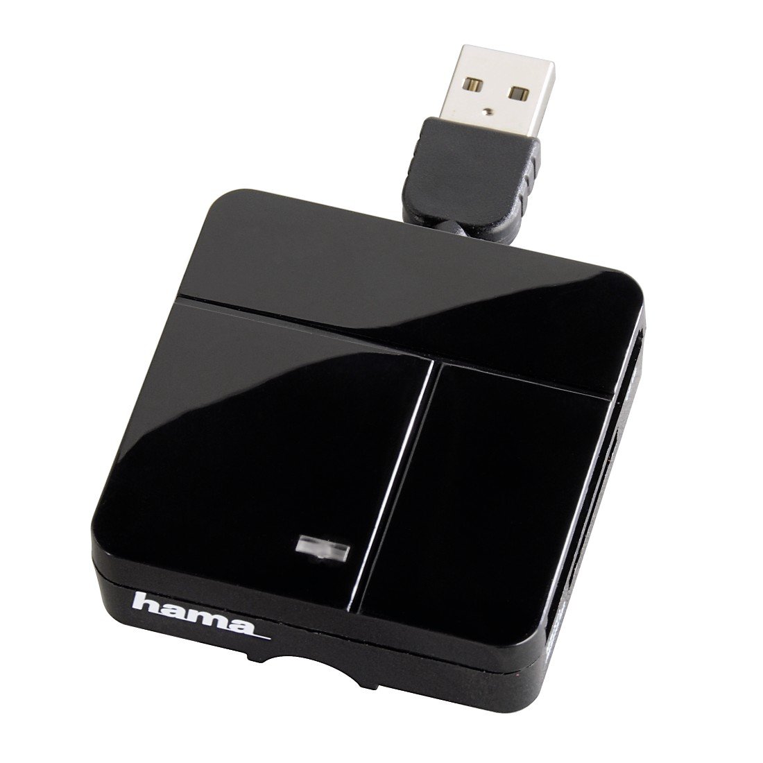 Hama "Basic" USB 2.0 Multi Lexues i kartave, zezë, 94124