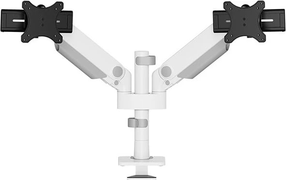 Krah monitori Neomounts DS65S-950WH2, Clamp/Grommet, 11 kg, 61 cm (24"), 86.4 cm (34"), 100 x 100 mm, Bardhë