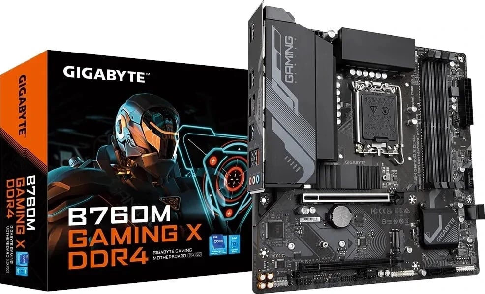 Pllakë amë Gigabyte B760M Gaming X DDR4, 128GB, micro-ATX, Intel B760