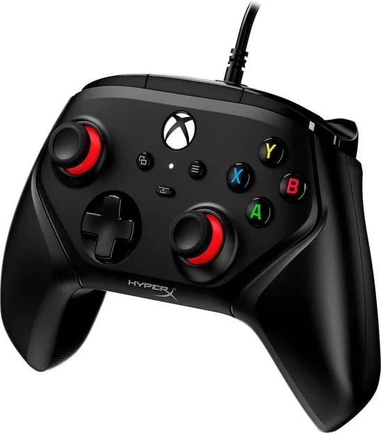 Kontroller për Xbox, HyperX Clutch Gladiate + kabllo USB-C (PC, Xbox One, Xbox series), i zi