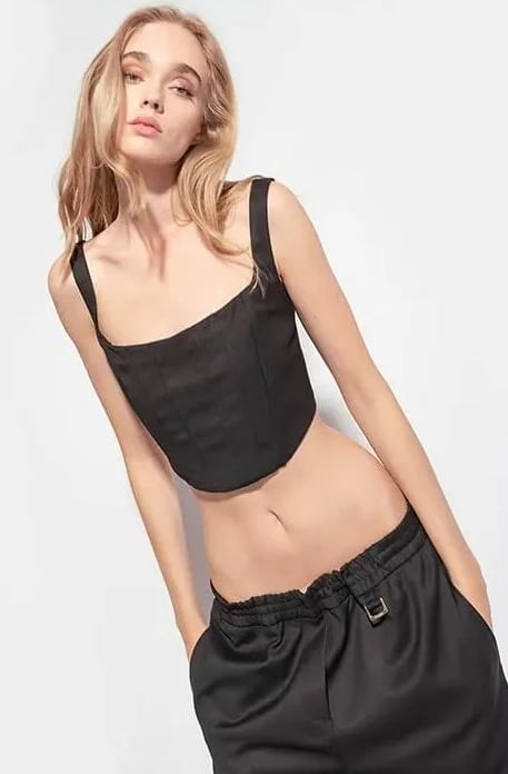 Bustier femra PINKO, i zi