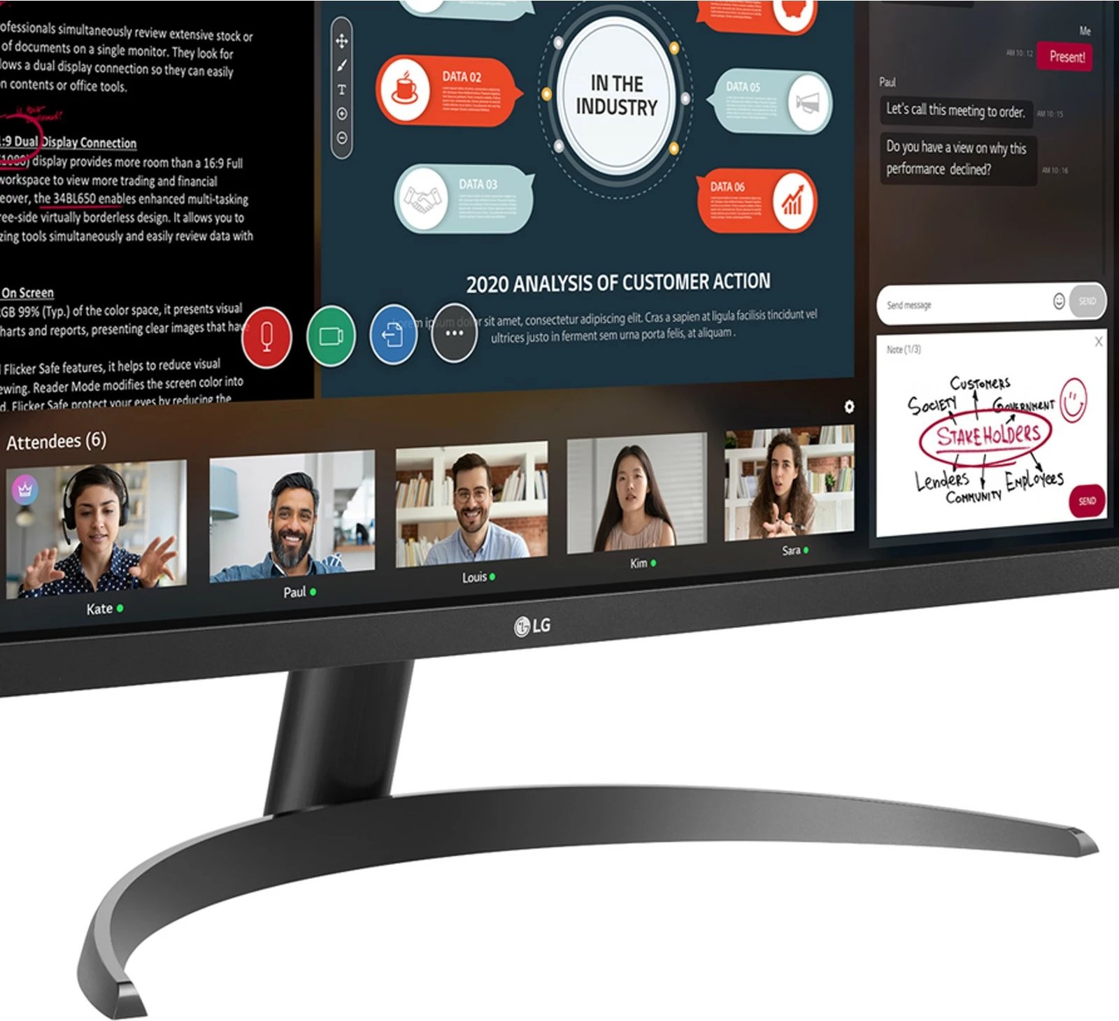 Monitor LG 29WP500-B, 29", UltraWide Full HD, LED, i zi