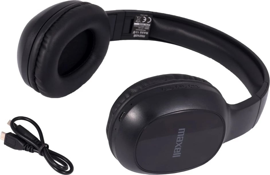 Kufje Wireless Maxell Bass 13, të zeza