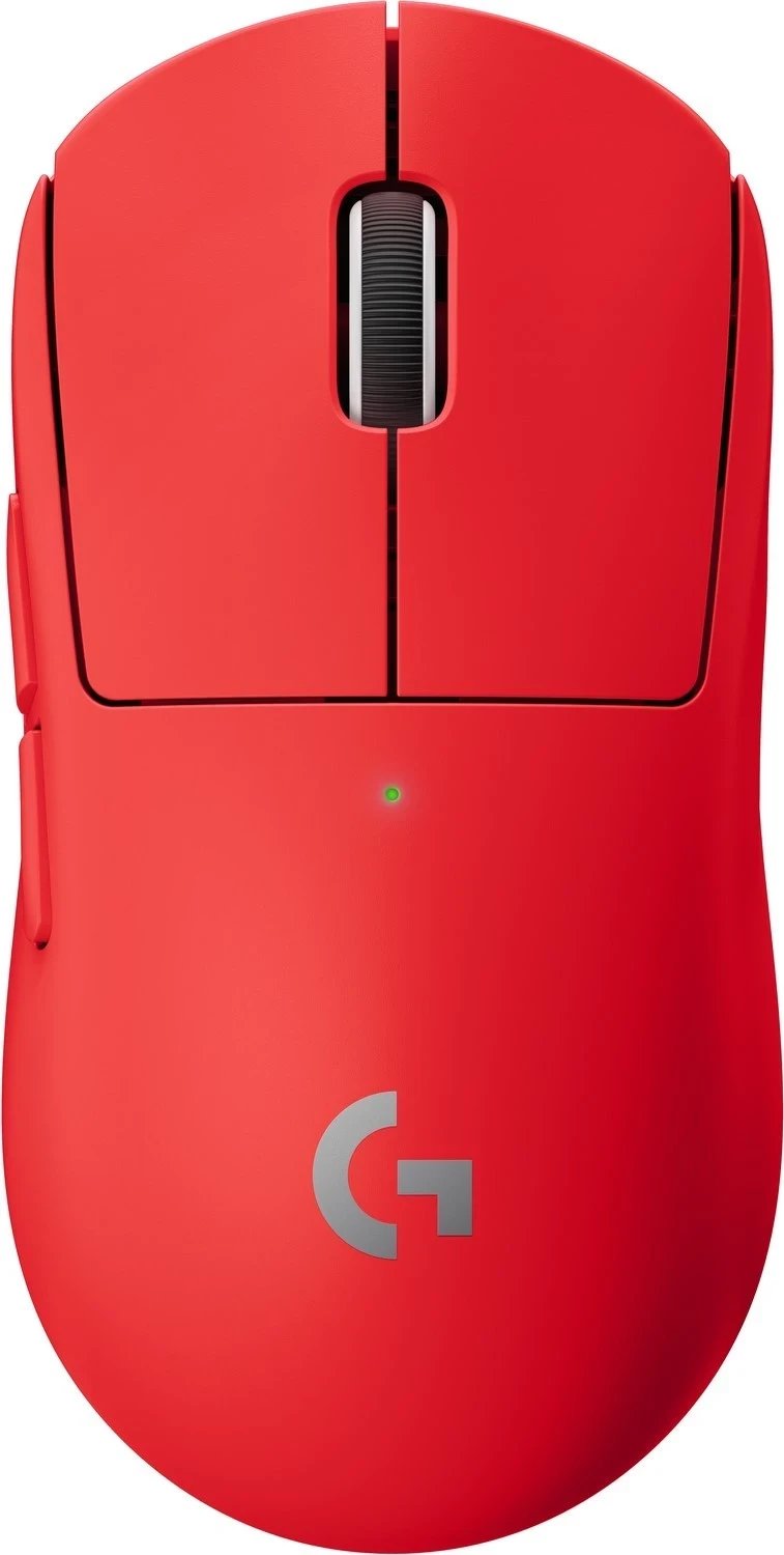 Maus wireless  Logitech G Pro X Superlight, i kuq