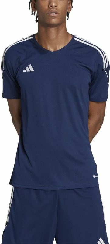 Fanellë futbolli adidas për meshkuj, ngjyrë blu marine