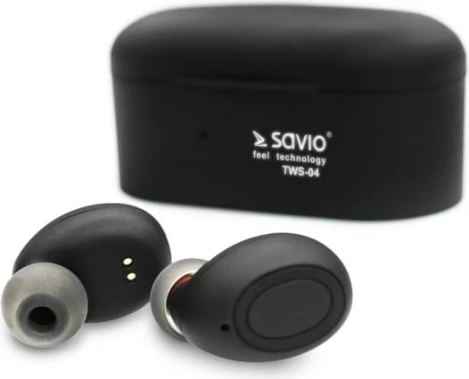 Kufje me bluetooth Savio TWS-04, e hirtë