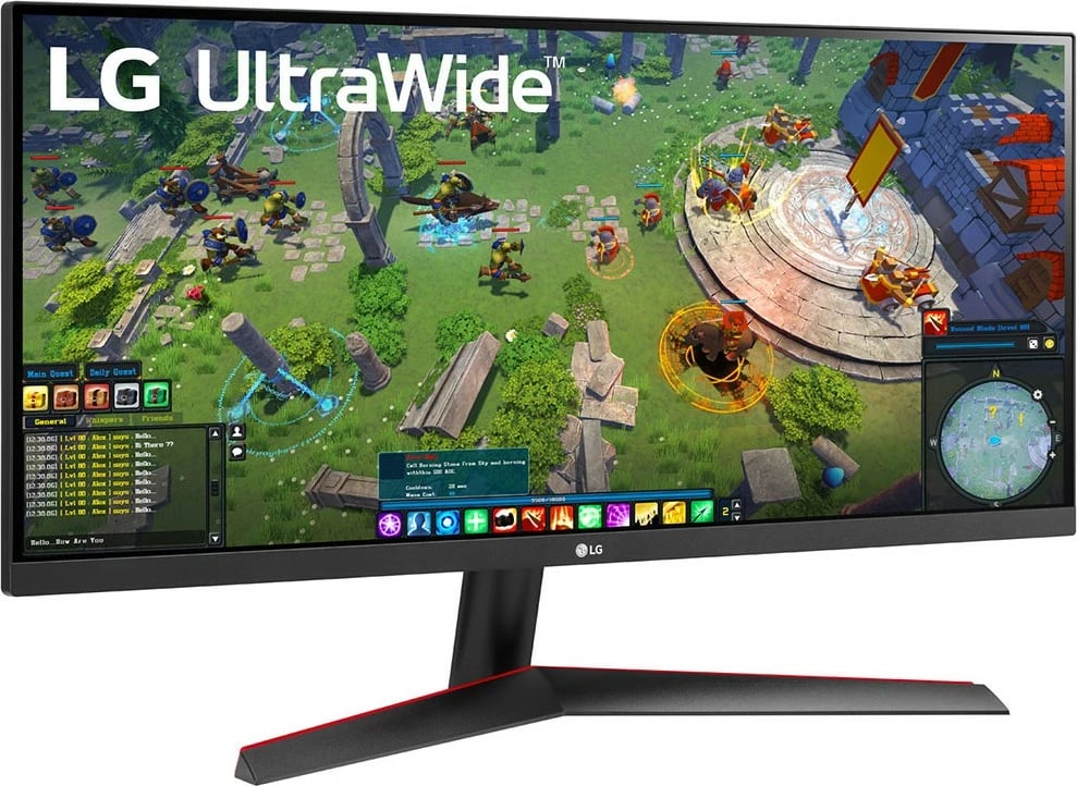 Monitor LG 29WP60G-B, 29", UltraWide Full HD, LED, E zezë