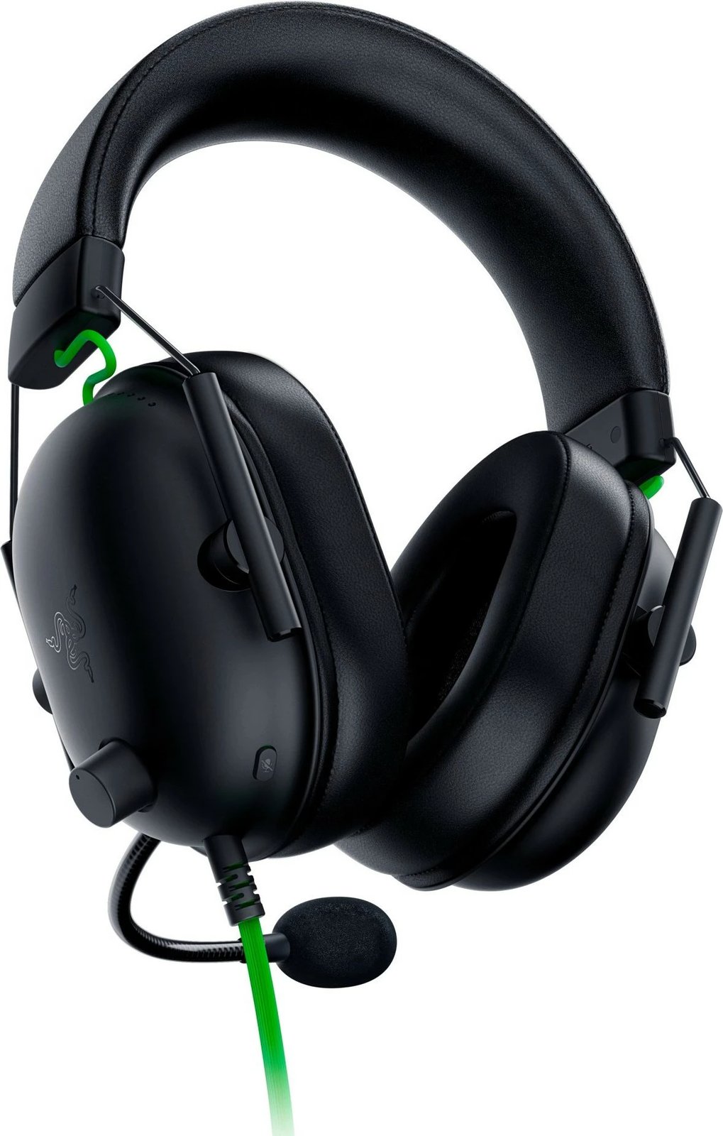 Kufje Razer Blackshark V2 X, Wired, 12 - 28000 Hz, Gaming, 270 g, Black, Green