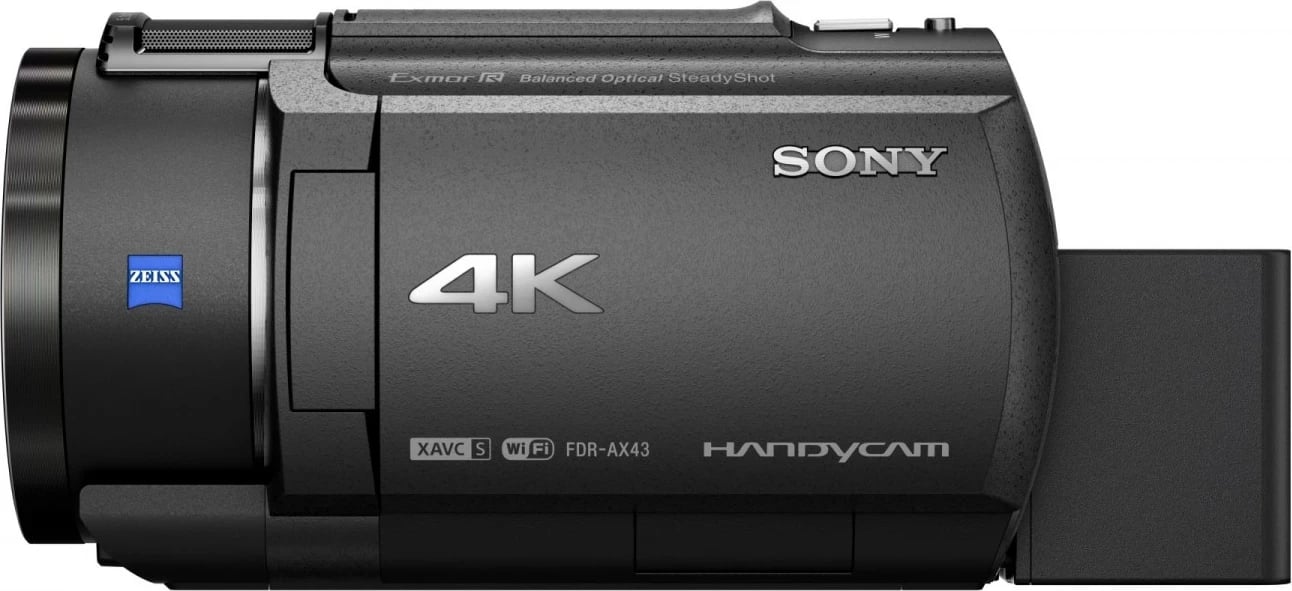 Kamerë Sony FDR-AX43, 4K, e zezë