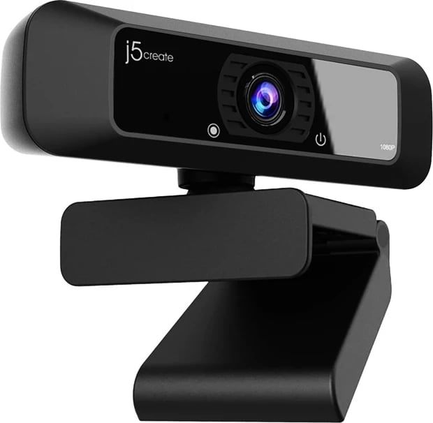 Webcam HD USB j5create JVCU100 me Rrotullim 360°, Rezolucion Video 1080p, Zi