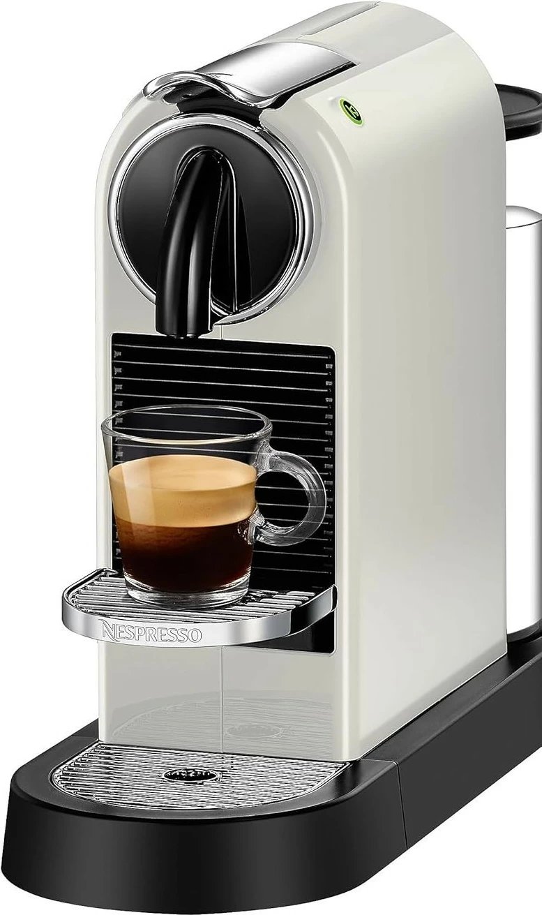 Aparat kafeje DeLonghi Nespresso Citiz EN 167, kapsula, bardhë