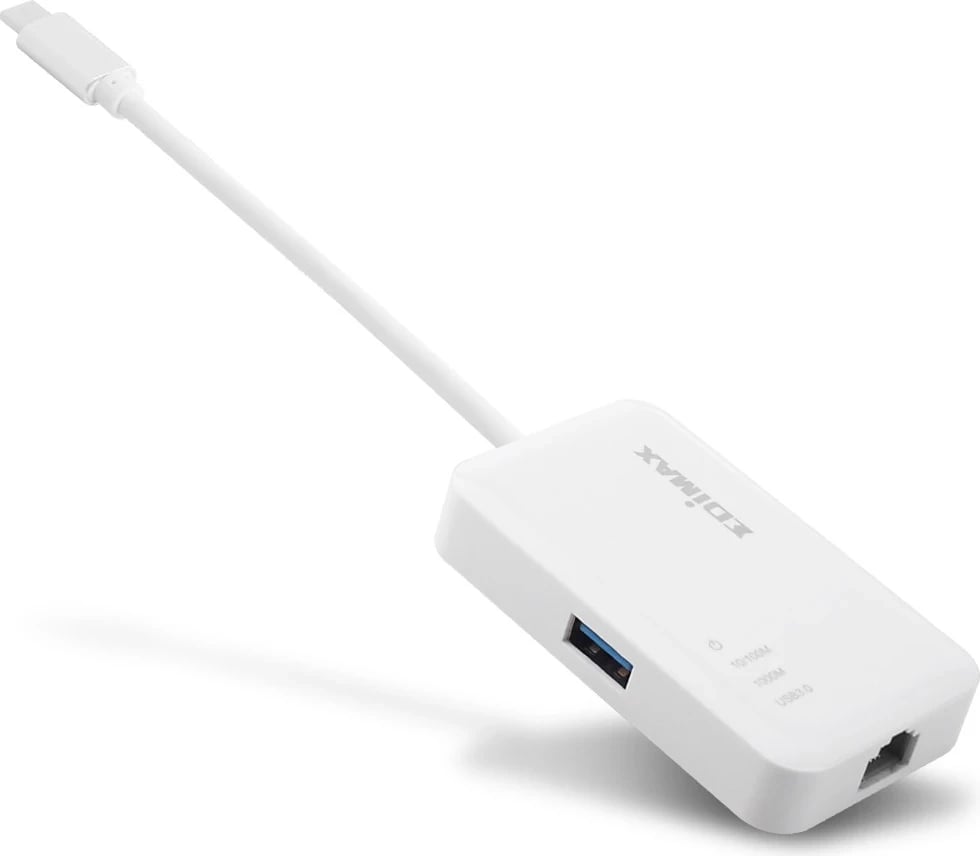 USB-C - USB 3.0 Edimax Eu-4308, e bardhë