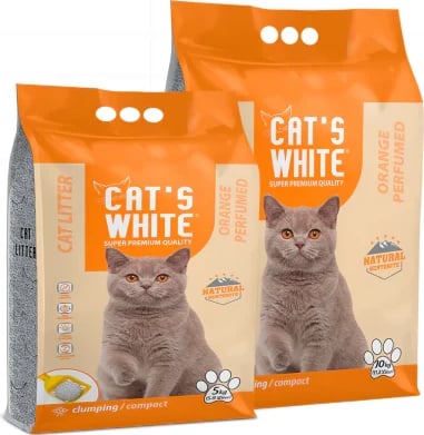 Zall - Shtroje higjienike per mace bentonit Cat’s White