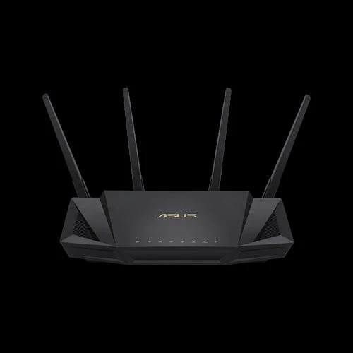 Router ASUS RT-AX58U, Wi-Fi 6, Dual-band (2.4 GHz / 5 GHz), Ethernet LAN