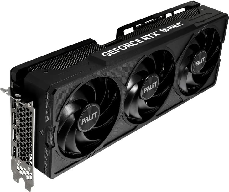 Kartelë grafike Palit GeForce RTX 4070 SUPER JetStream OC 12 GB e zezë