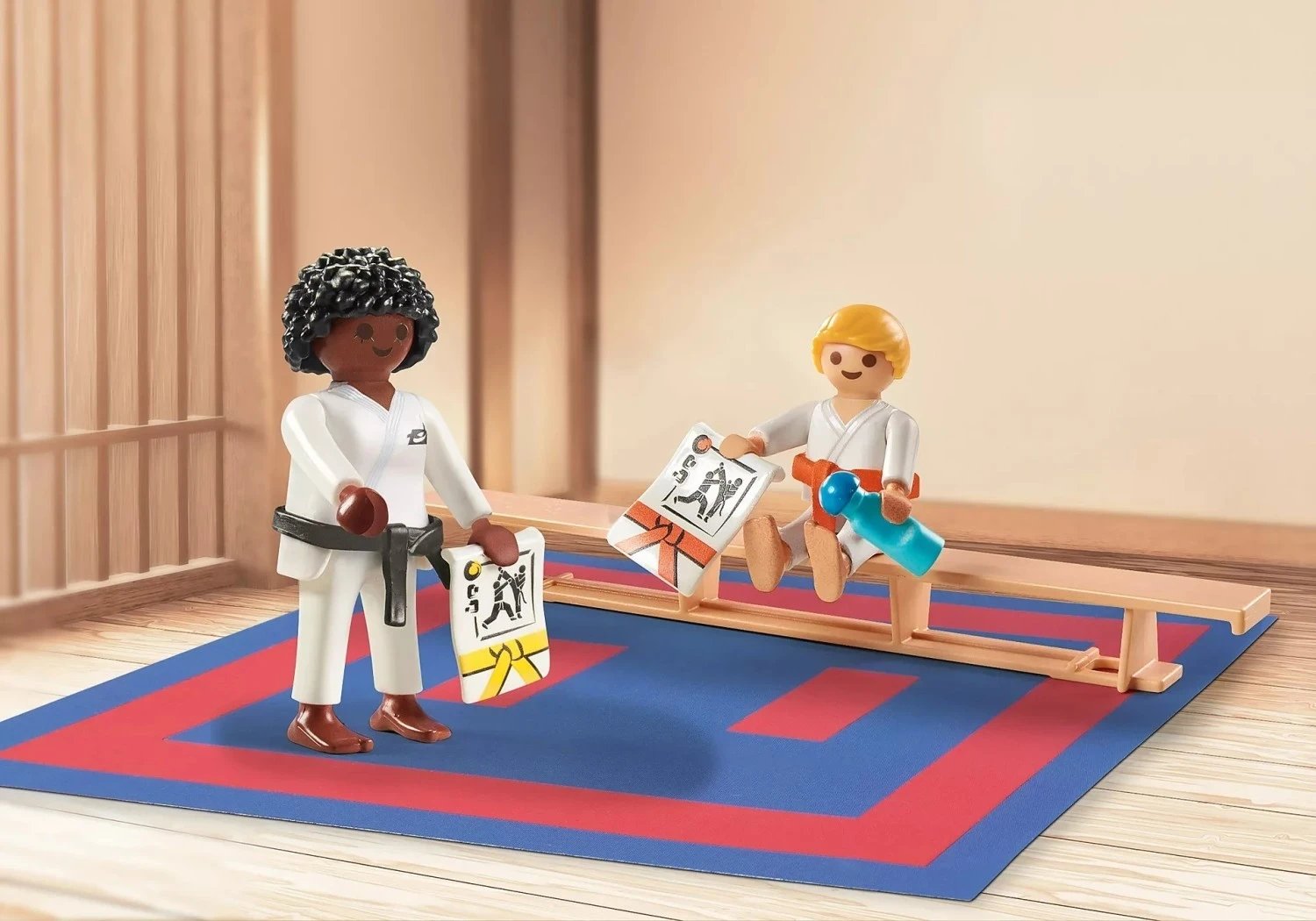 Set ndërtimi Playmobil Sport & Action 71186 Trening karate