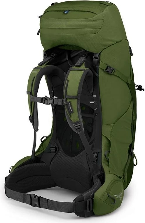 Çantë udhëtimi Osprey Aether 65 L, e gjelbër