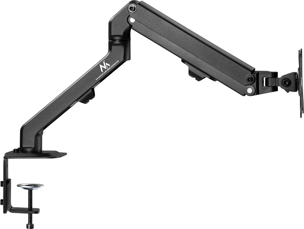 Maclean MC-906 Monitor Mount Holder Desk Table Mount 17" - 27" Adjustable Rotatable VESA 8 kg