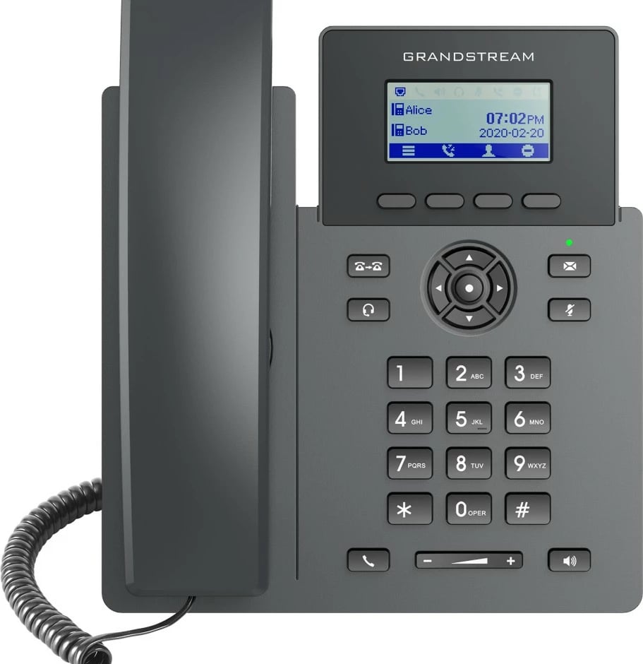 Telefon IP Grandstream GRP2601P, 2 linja, i zi