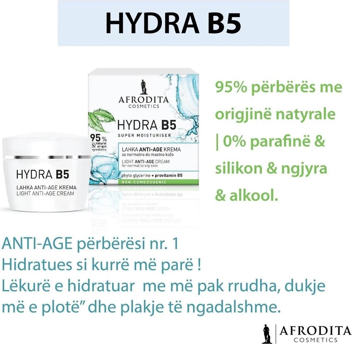 Krem anti-rudhë Hydra B5,  50 ml