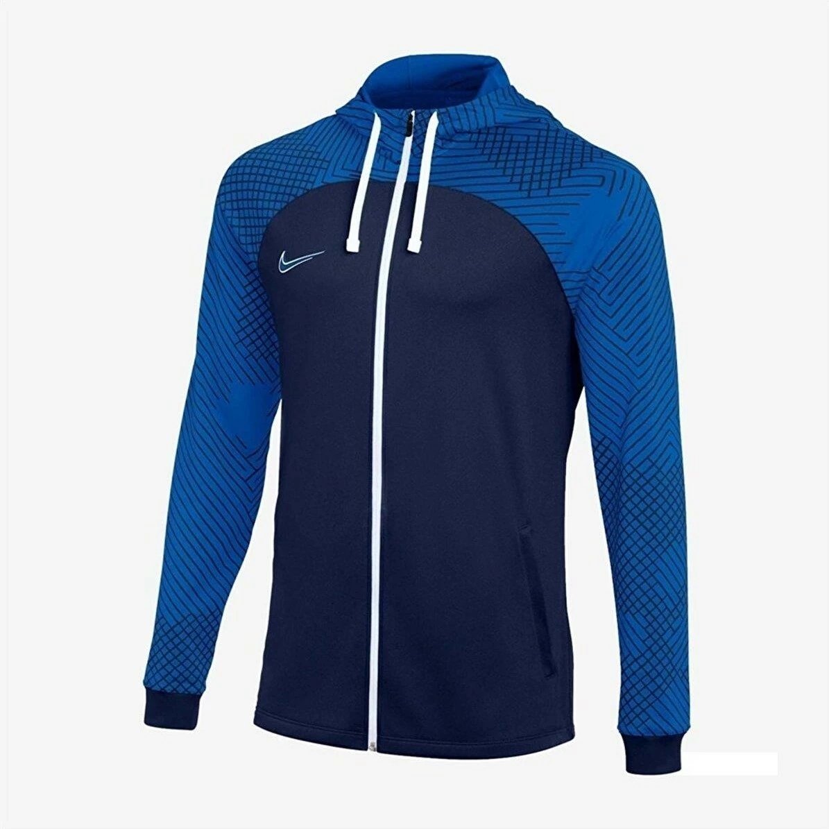 Duks për meshkuj Nike M Nk Df Strk Hd Trk Jkt DH8768-451, i kaltër