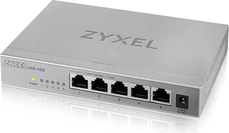 Switch Zyxel MG-105, Steel