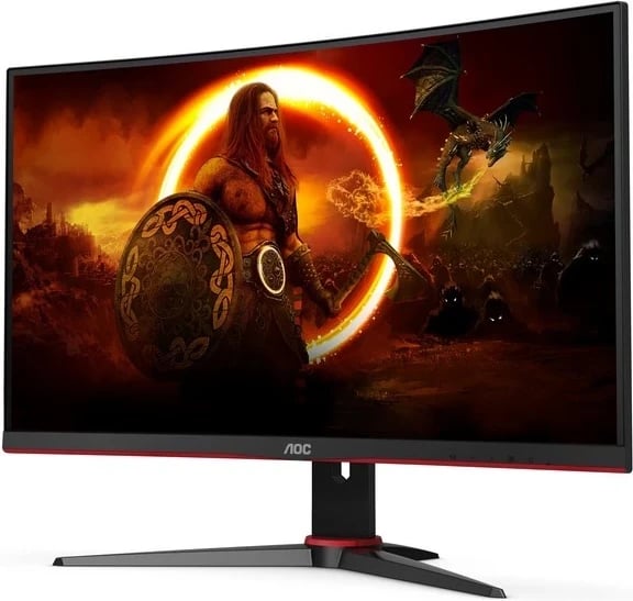 Monitor AOC C27G2E/BK, 27'', Full HD, VA, 165Hz, i zi