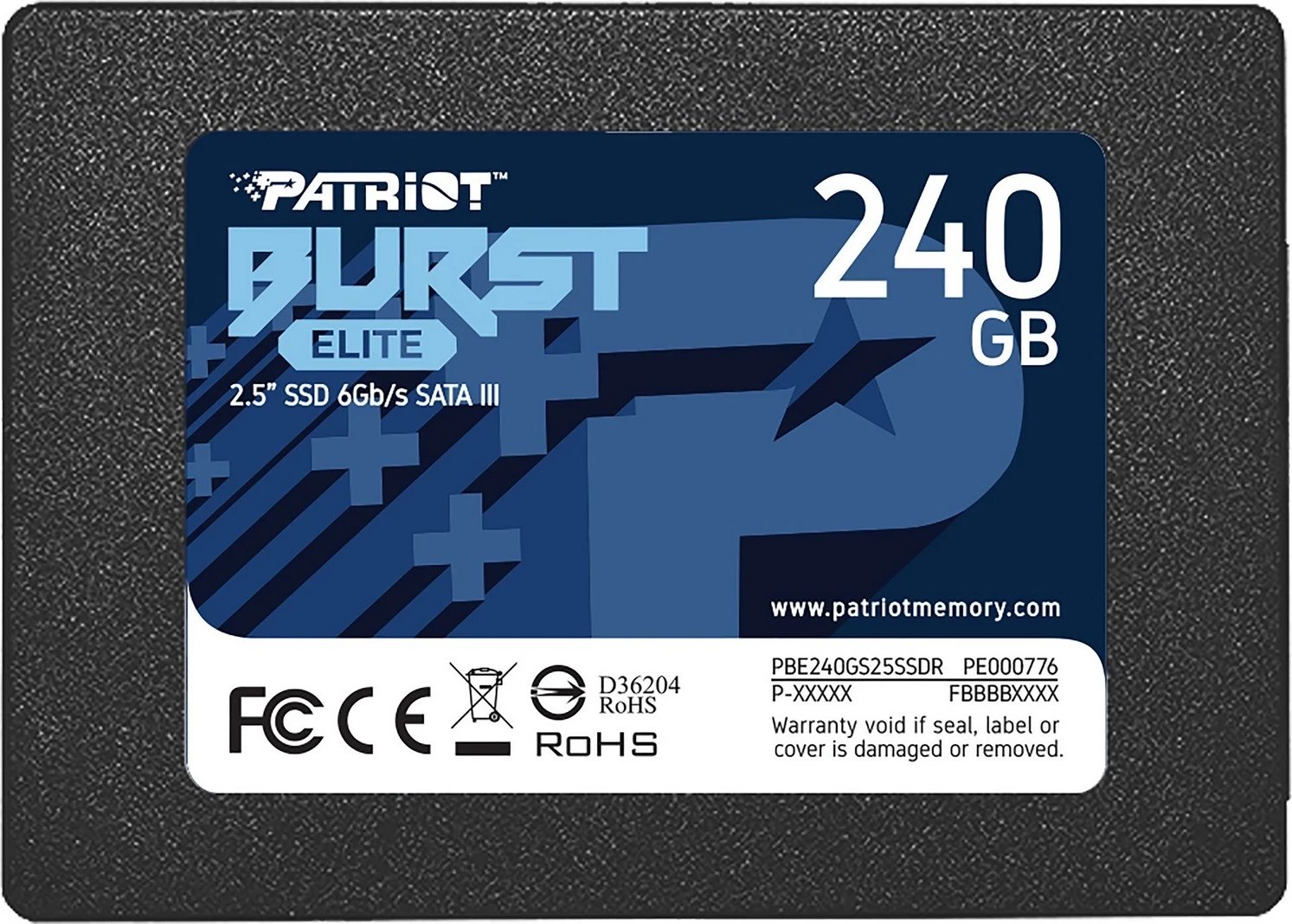 Disk SSD Patriot Burst Elite, 2.5", 240GB