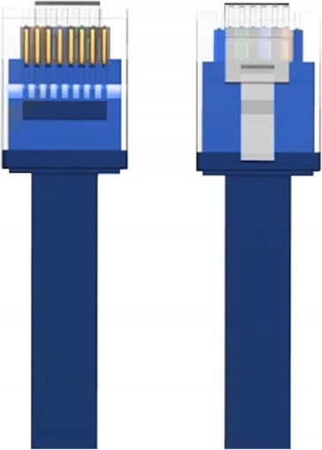 Kabllo HP DHC-CAT6-FLAT-1M Cat6 U/UTP Stranded Patch Cable,1Gbps