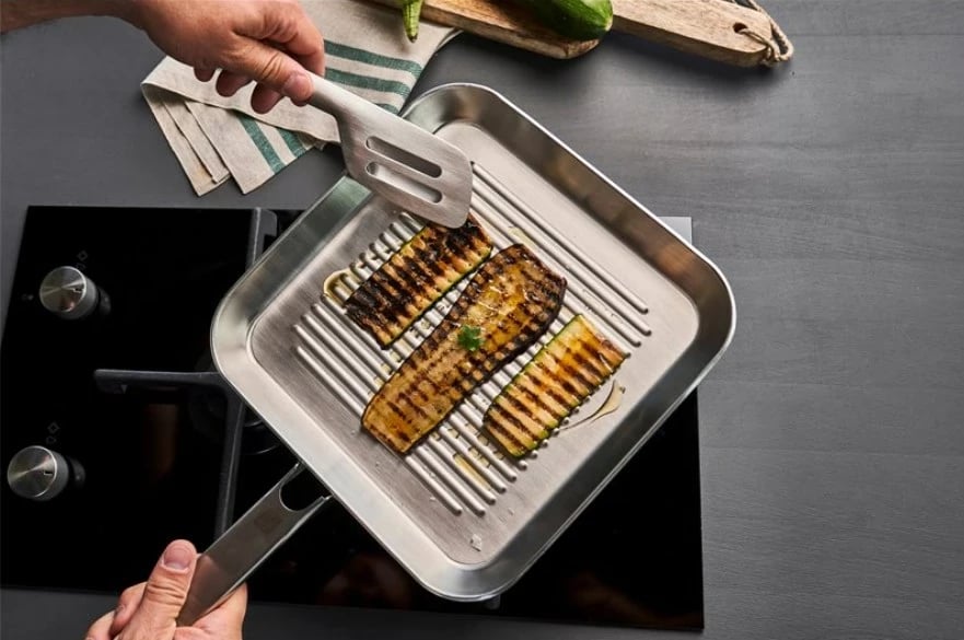 Tigan grill ZWILLING Plus 24 cm, Argjendtë