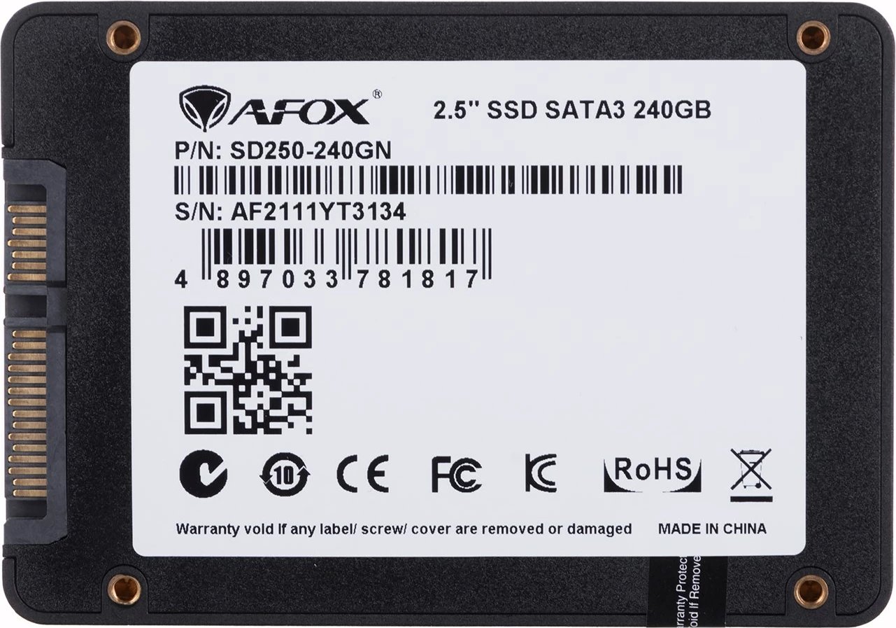 SSD AFOX 240GB TLC 555 MB/S