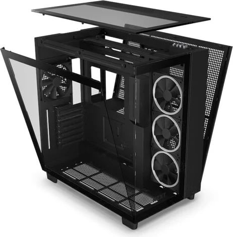 Kasë NZXT H9 Elite, Midi Tower, 8 ventilatorë, e zezë