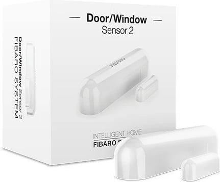 Senzor për dyer & dritare me wireless Fibaro FGDW-002-1 ZW5, i bardhë 