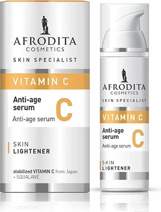 Serum për fytyrë Afrodita Vitamin C Anti Age, 10 ml