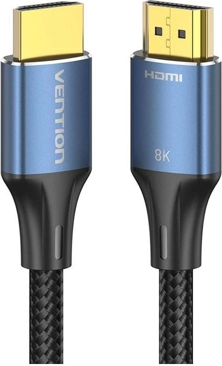 Kabel HDMI Vention HDMI/HDMI, 2m, 8K 60Hz/4K 120Hz, zi-kaltër