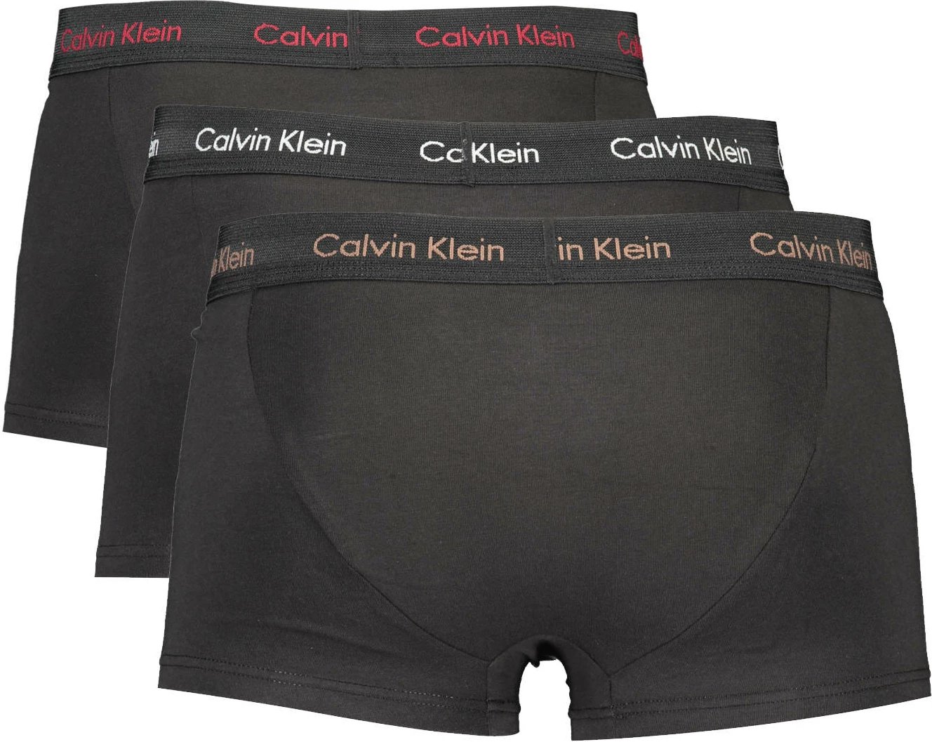 Të brendshme për meshkuj Calvin Klein, 3 palë, të zeza