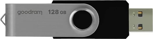 USB Flash GoodRam UTS2-1280K0R11, 128 GB, USB Type-A 2.0, Zi e Argjendtë